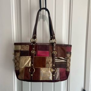 Coach patchwork purse